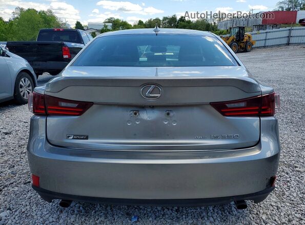 JTHCE1D26G5010818 2016 LEXUS IS Silver Rear view