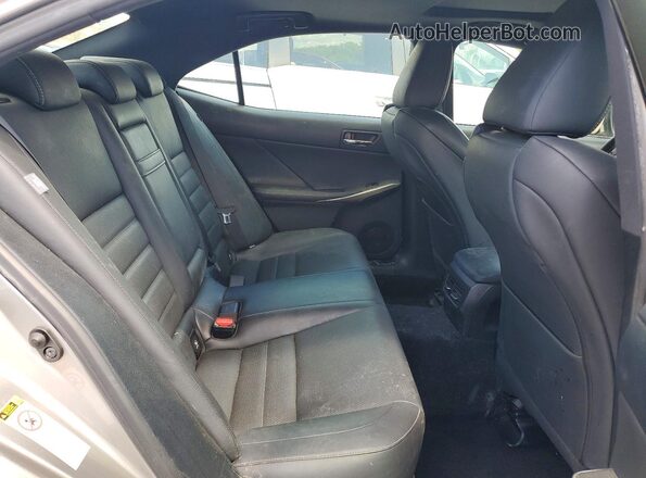 JTHCE1D26G5010818 2016 LEXUS IS Silver Rear seats view