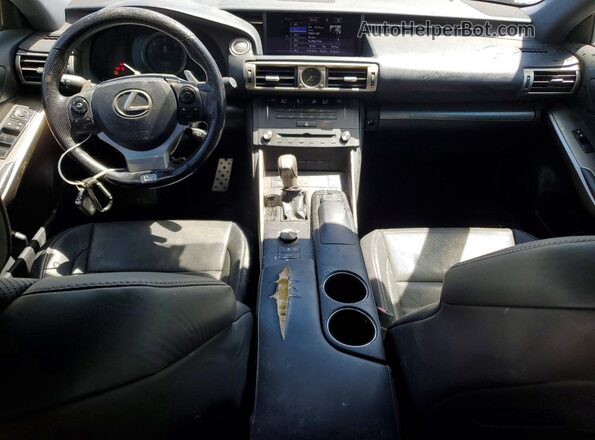 JTHCE1D26G5010818 2016 LEXUS IS Silver Dashboard view