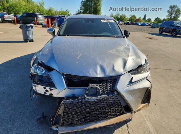 JTHCE1D26H5014045 2017 LEXUS IS Gray წინა ხედი