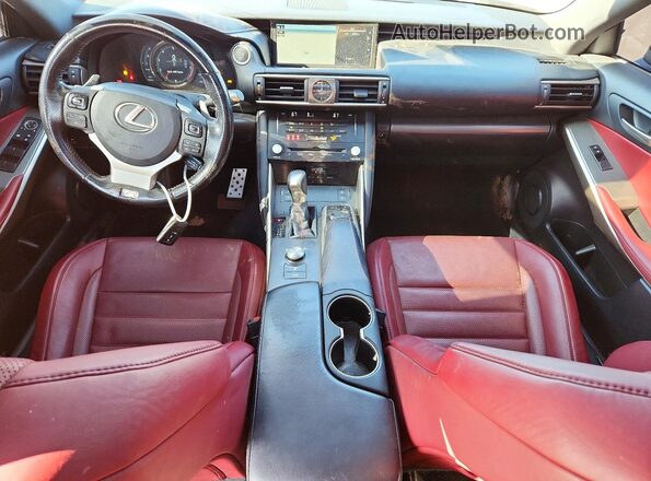 JTHCE1D26H5014045 2017 LEXUS IS Gray წინა პანელის ხედი