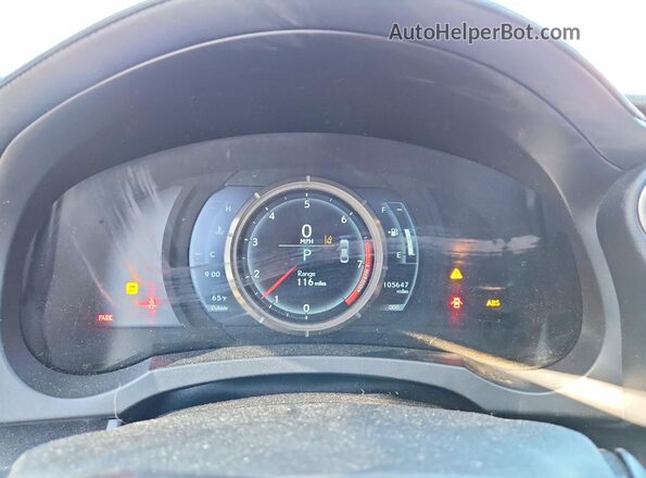 JTHCE1D26H5014045 2017 LEXUS IS Gray ხელსაწყოთა პანელის ხედი