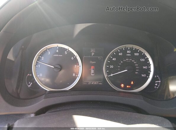 JTHCE1D27G5010309 2016 LEXUS IS 350 White Հետևի նստատեղերի տեսք