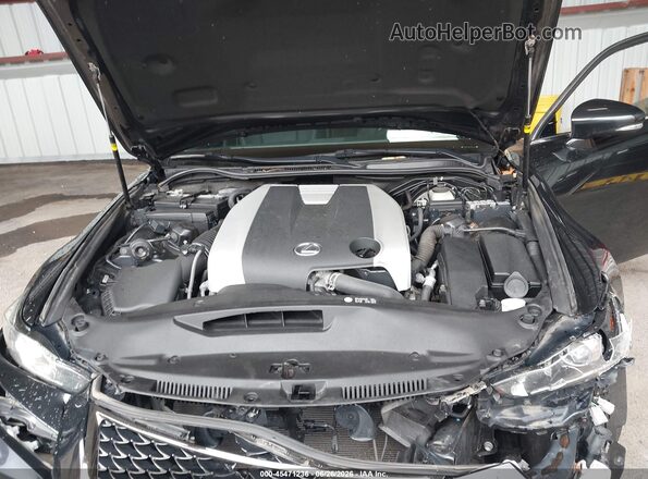 JTHCE1D27H5014376 2017 LEXUS IS 350 Black Հետևի տեսք