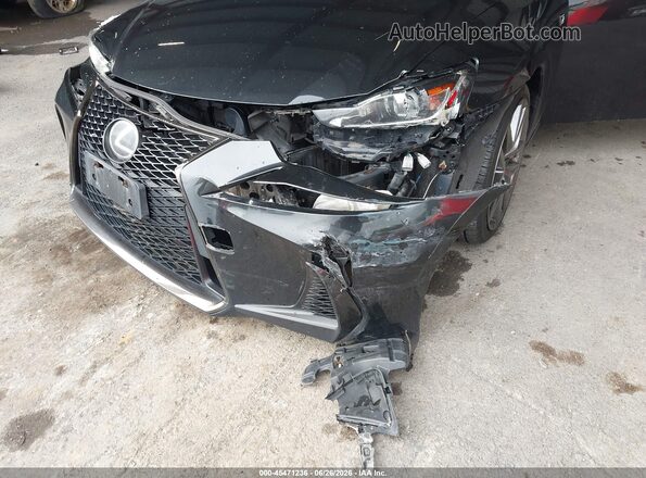 JTHCE1D27H5014376 2017 LEXUS IS 350 Black Դիմացի տեսք