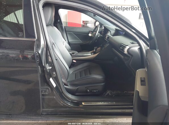JTHCE1D27H5014376 2017 LEXUS IS 350 Black Սալոնի դիմացի տեսք