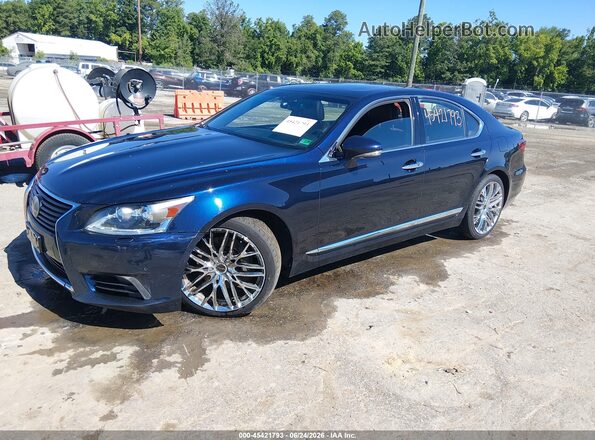 JTHCL5EF1H5028000 2017 LEXUS LS 460 Dark Blue Przód lewy