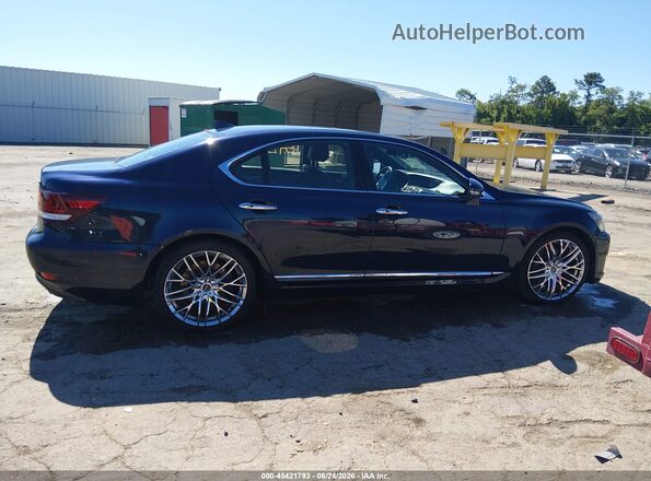 JTHCL5EF1H5028000 2017 LEXUS LS 460 Dark Blue Widok wnętrza z tyłu