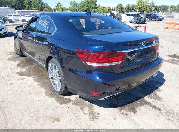 JTHCL5EF1H5028000 2017 LEXUS LS 460 Dark Blue Tył lewy