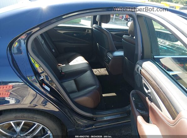 JTHCL5EF1H5028000 2017 LEXUS LS 460 Dark Blue Widok wnętrza z przodu