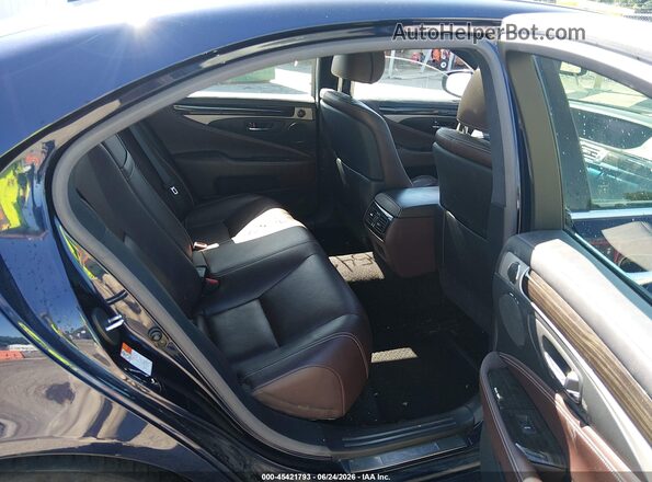 JTHCL5EF1H5028000 2017 LEXUS LS 460 Dark Blue Widok naklejki z numerem VIN