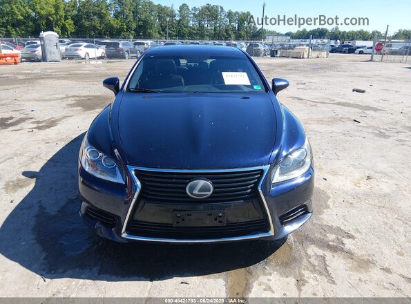 JTHCL5EF1H5028000 2017 LEXUS LS 460 Dark Blue Widok zestawu wskaźników