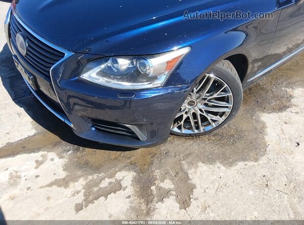 JTHCL5EF1H5028000 2017 LEXUS LS 460 Dark Blue Widok z przodu