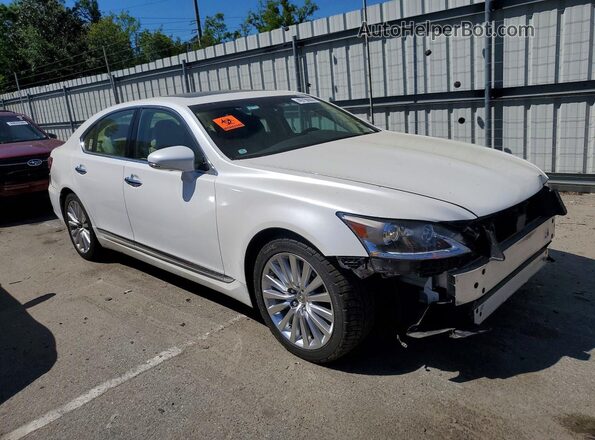 JTHCL5EF7H5028874 2017 LEXUS LS White Przód prawy
