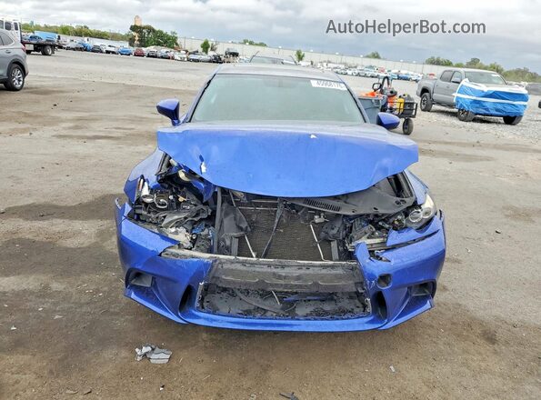 JTHCM1D20G5008095 2016 LEXUS IS Blue Դիմացի տեսք
