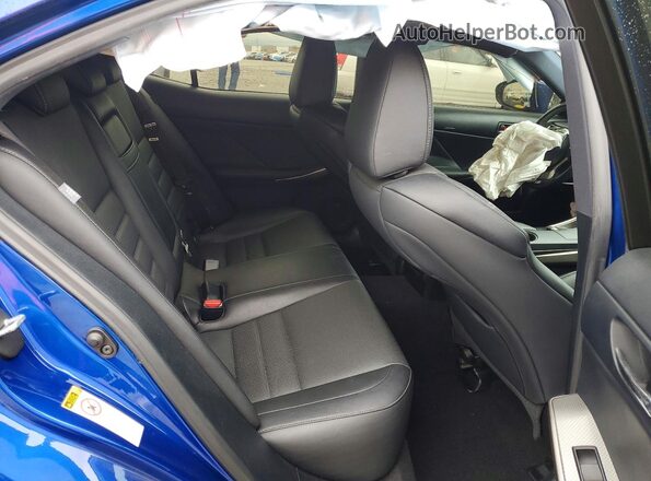 JTHCM1D20G5008095 2016 LEXUS IS Blue Հետևի նստատեղերի տեսք