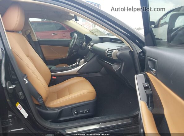 JTHCM1D21G5003682 2016 LEXUS IS 300 Black Front interior view