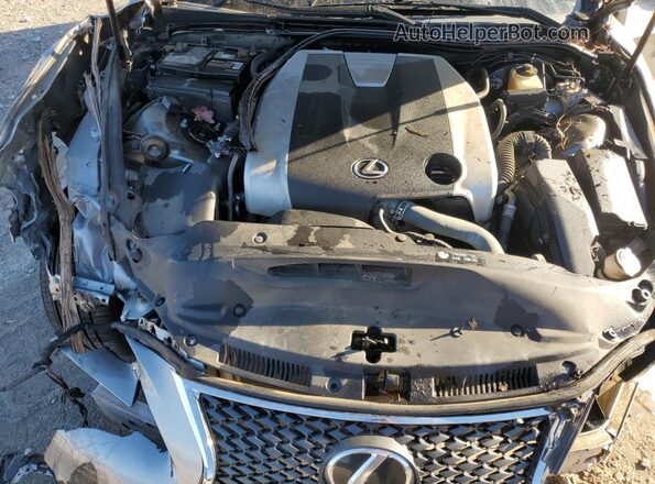 JTHCM1D21G5012415 2016 LEXUS IS300 Gray Widok wnętrza z tyłu