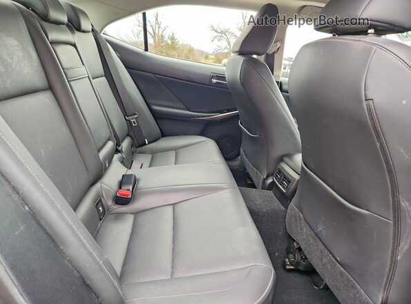 JTHCM1D21G5012916 2016 LEXUS IS Gray Rear seats view