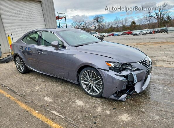 JTHCM1D21G5012916 2016 LEXUS IS Gray Front right