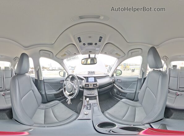 JTHCM1D21G5012916 2016 LEXUS IS Gray 360 interior view