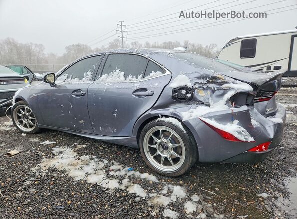 JTHCM1D21G5013399 2016 LEXUS IS Gray 