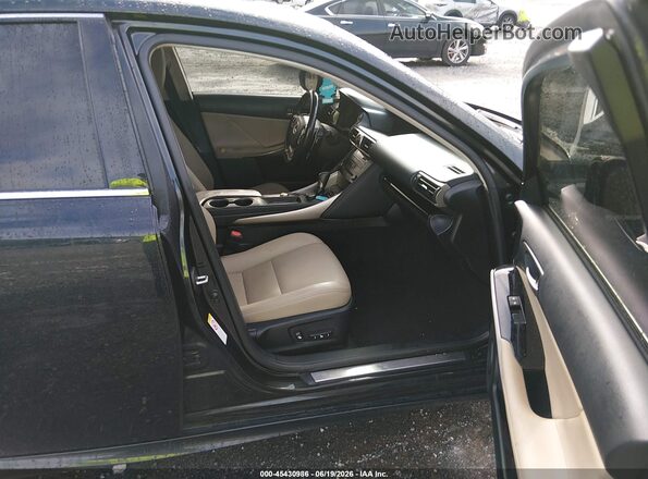 JTHCM1D22H5022890 2017 LEXUS IS 300 Black Front interior view