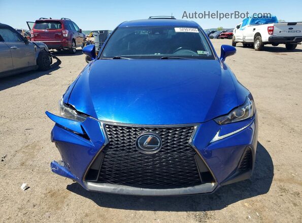 JTHCM1D24H5016492 2017 LEXUS IS Blue Widok z przodu