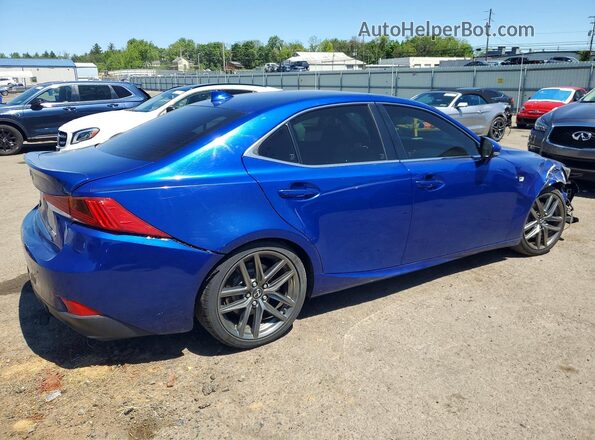 JTHCM1D24H5016492 2017 LEXUS IS Blue Tył prawy