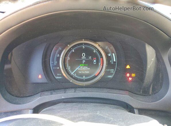 JTHCM1D24H5016492 2017 LEXUS IS Blue Widok zestawu wskaźników