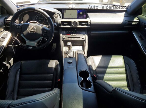 JTHCM1D24H5016492 2017 LEXUS IS Blue Widok deski rozdzielczej