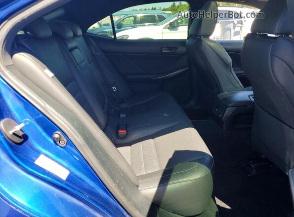 JTHCM1D24H5016492 2017 LEXUS IS Blue Widok tylnych siedzeń