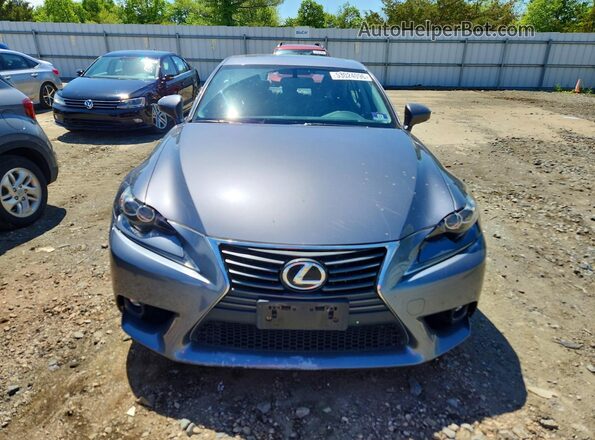 JTHCM1D25G5002681 2016 LEXUS IS Gray 