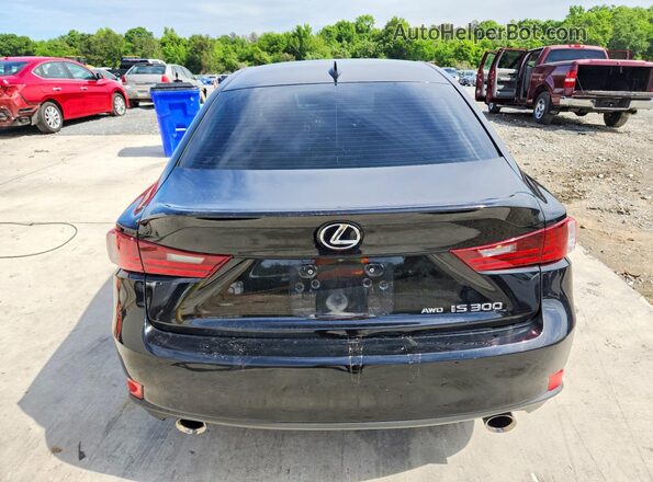 JTHCM1D25G5003541 2016 LEXUS IS Black 
