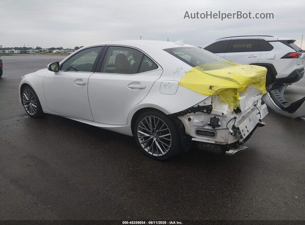 JTHCM1D25H5015108 2017 LEXUS IS 300 White Հետևի ձախ