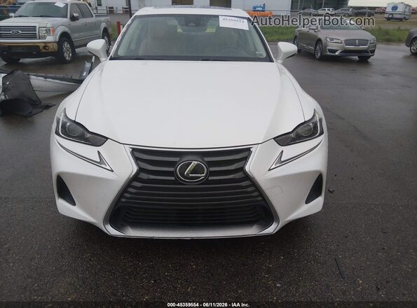 JTHCM1D25H5015108 2017 LEXUS IS 300 White Սալոնի հետևի տեսք