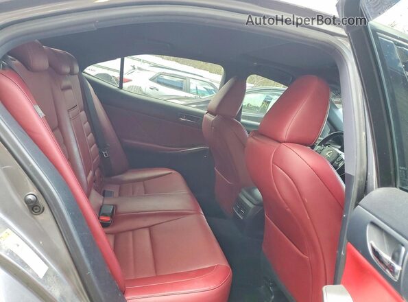 JTHCM1D26G5007985 2016 LEXUS IS Gray Widok tylnych siedzeń