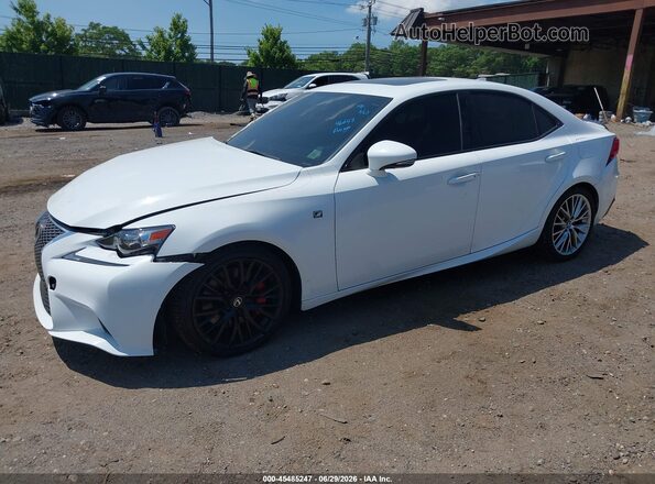 JTHCM1D26G5011969 2016 LEXUS IS 300 Белый Вид спереди