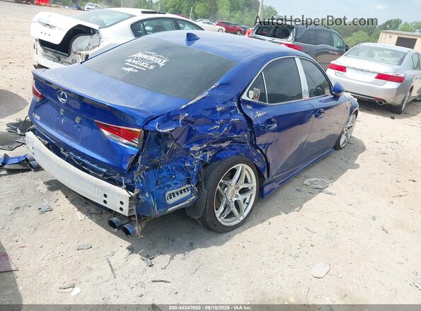 JTHCM1D26H5022519 2017 LEXUS IS 300 Blue Rear right