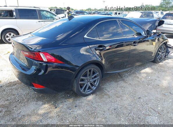 JTHCM1D27G5011947 2016 LEXUS IS 300 Black უკანა მარჯვენა