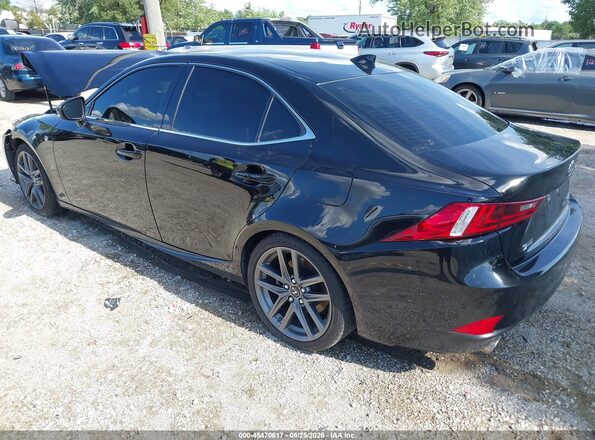 JTHCM1D27G5011947 2016 LEXUS IS 300 Black უკანა მარცხენა
