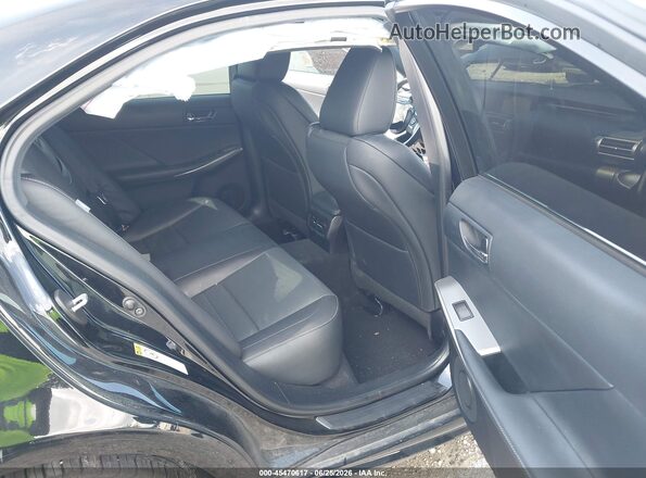JTHCM1D27G5011947 2016 LEXUS IS 300 Black VIN კოდის სტიკერის ხედი