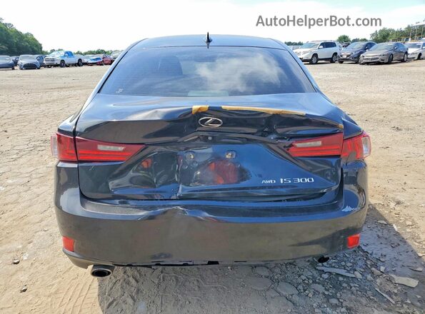 JTHCM1D28G5012816 2016 LEXUS IS Black Rear view