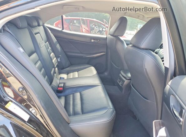 JTHCM1D28G5012816 2016 LEXUS IS Black Rear seats view