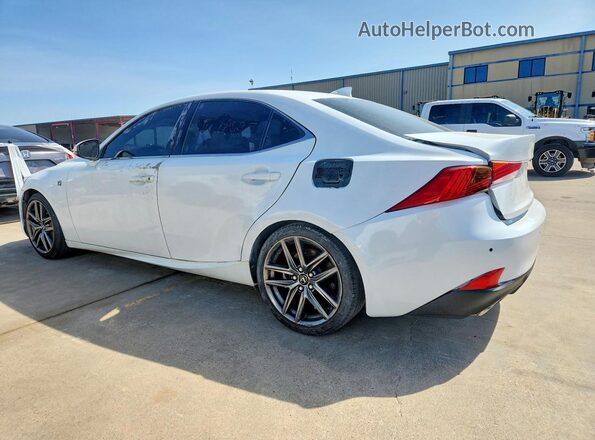 JTHCM1D28H5018536 2017 LEXUS IS White Հետևի ձախ