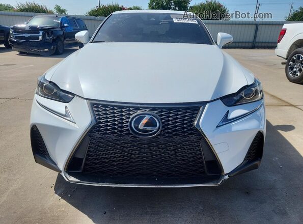 JTHCM1D28H5018536 2017 LEXUS IS White Դիմացի տեսք