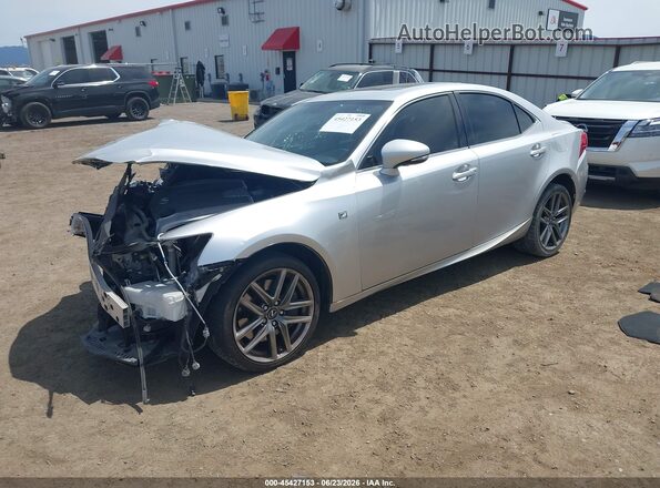 JTHCM1D29G5006717 2016 LEXUS IS 300 Silver წინა მარცხენა ხედი სამი მეოთხედიდან
