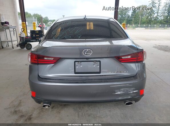 JTHCM1D29G5010248 2016 LEXUS IS 300 Gray 