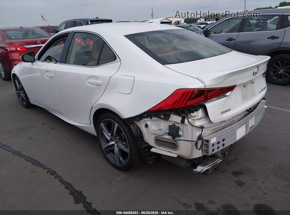 JTHCM1D29H5019372 2017 LEXUS IS 300 Белый Задняя левая четверть