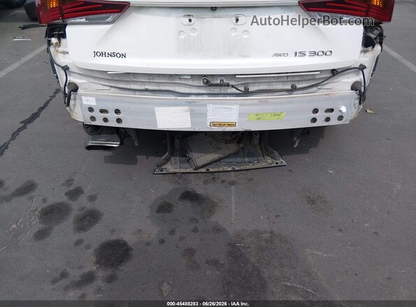 JTHCM1D29H5019372 2017 LEXUS IS 300 Белый Вид спереди